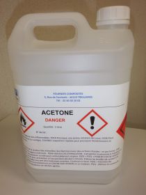 Acétone en bidon de 5 litres