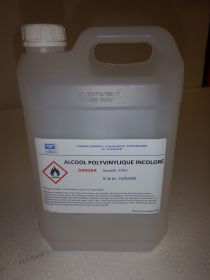 Alcool polyvinylique incolore 5 litres