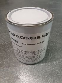 Gel coat supcoat NPG piscine blanc version Pinceau en 1kg