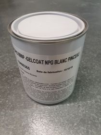 Top coat supcoat NPG piscine blanc version Spray en 1kg