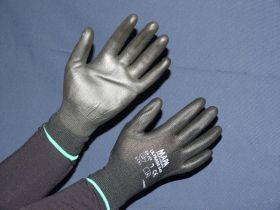 Gants enduction polyuréthane pour manipulations légères indice 3.1.3.1 Taille 9