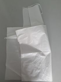 Tablier polypropylene + film microporeux blanc type 6 60 * 90 cm