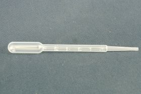 Pipettes 3 ml graduation 0.5 ml/unité