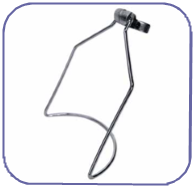 Support pour pistolet à gravité