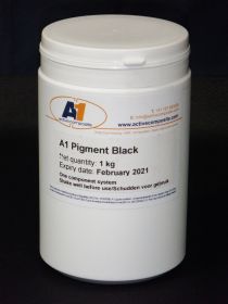 Pigment pour résine acrylique noir bidon 1 kg