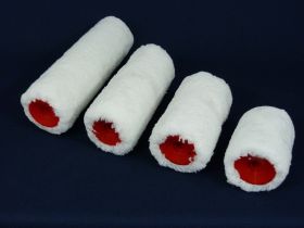 Manchon enducteur à vis polyester hauteur de poils 18 mm longueur 80 mm