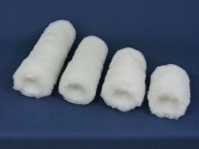 Manchon enducteur à vis polyester hauteur de poils 18 mm longueur 80 mm